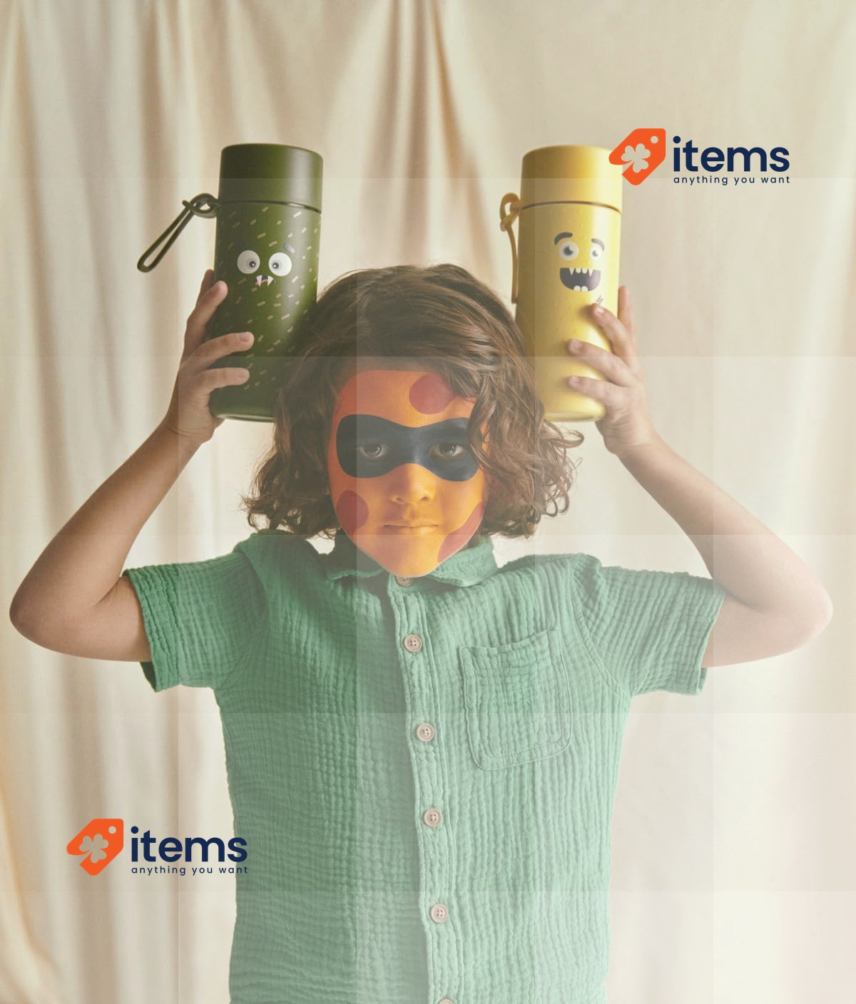 Frank Green Reusable Cup With Flip Straw Lid, Ceramic Lined, Buttermilk 20oz