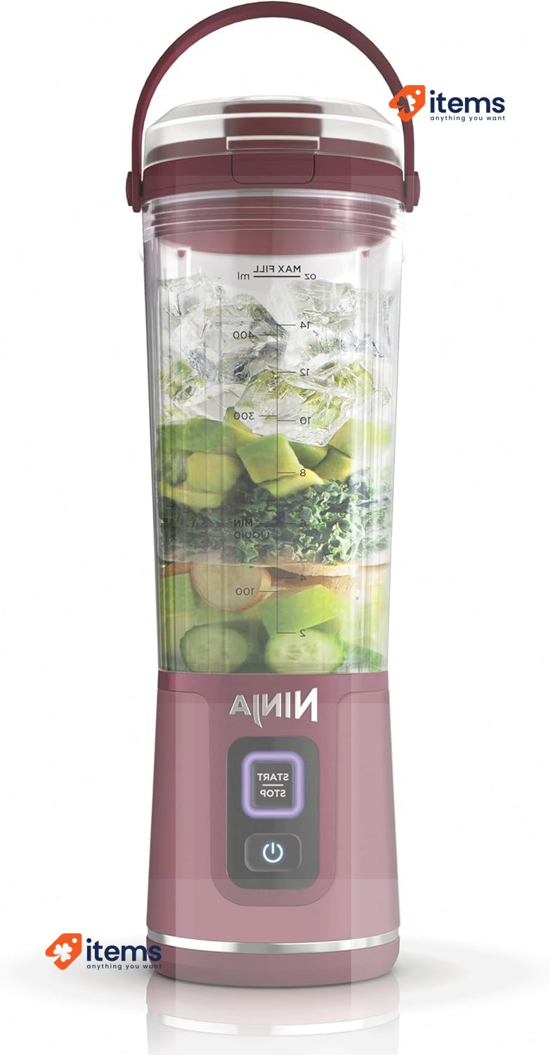 Ninja Blast Portable Mixer / Blender Smoothie Maker, 530ml Mug, BC151EUCCR Mini