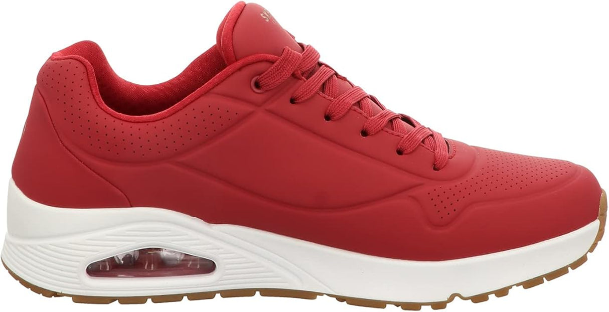 Skechers Men's Uno Stand on Air Trainers Dark Red 42 EU