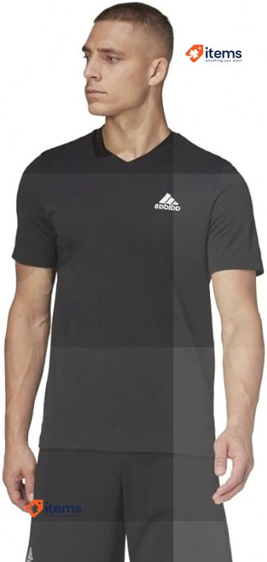 Adidas Men's Entrada 22 T - Shirt Black Sportswear - Classic Design T-Shirt