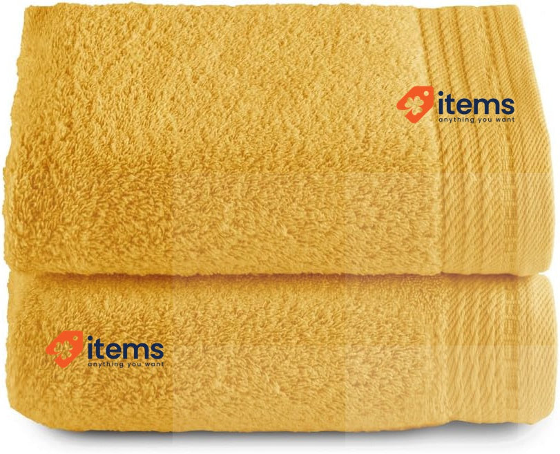 RIZO Top Towel Set of 2 Hand Towels Bath Towels 100% Combed Cotton 100x50cm g/m2