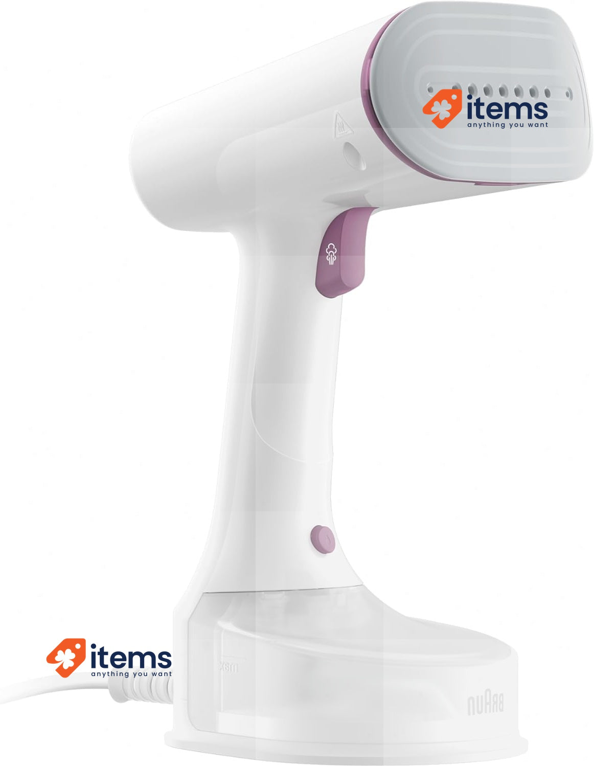 Braun QuickStyle 5 GS501 IPIJ Steamer Dual FreeGlide 3D Technology White/Purple