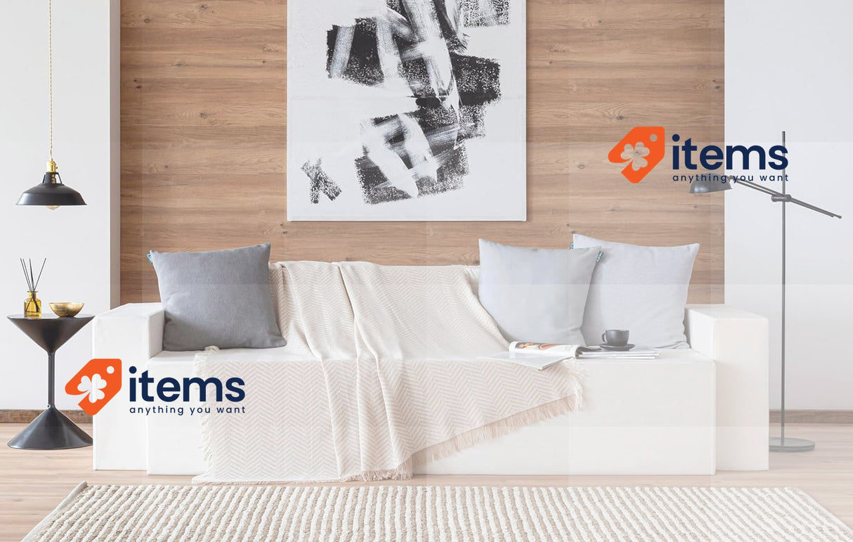 Todocama Multipurpose Sofa Quilt Foulard Blanket Plaid for Bed Sofa 230x260cm