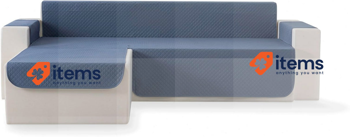 Todocama Sofa Cover Seat Protector Padded Diamond Pattern Breathable Easy Clean