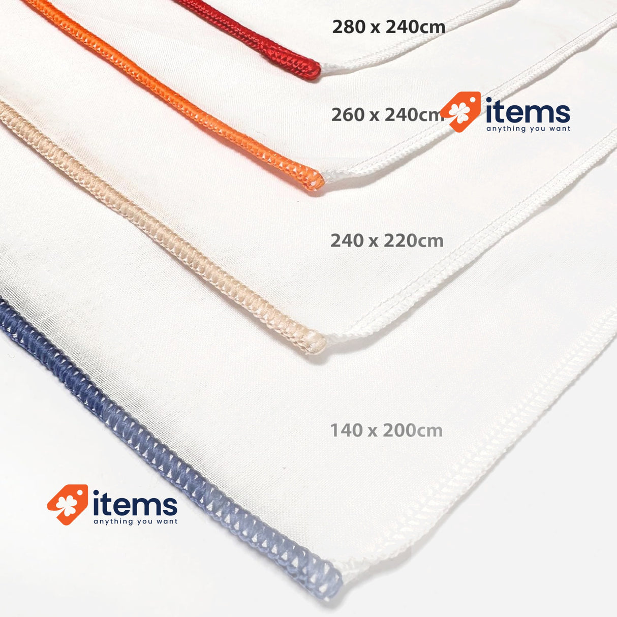 Soleil d Ocre Percale 280 x 240 cm Poly Cotton Duvet Cover, Grey Soleil d'ocre