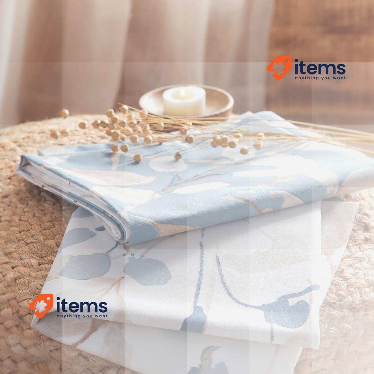 Drift Home Eco Friendly Duvet Set Single Bedding Size Natural Bedding 140x200cm