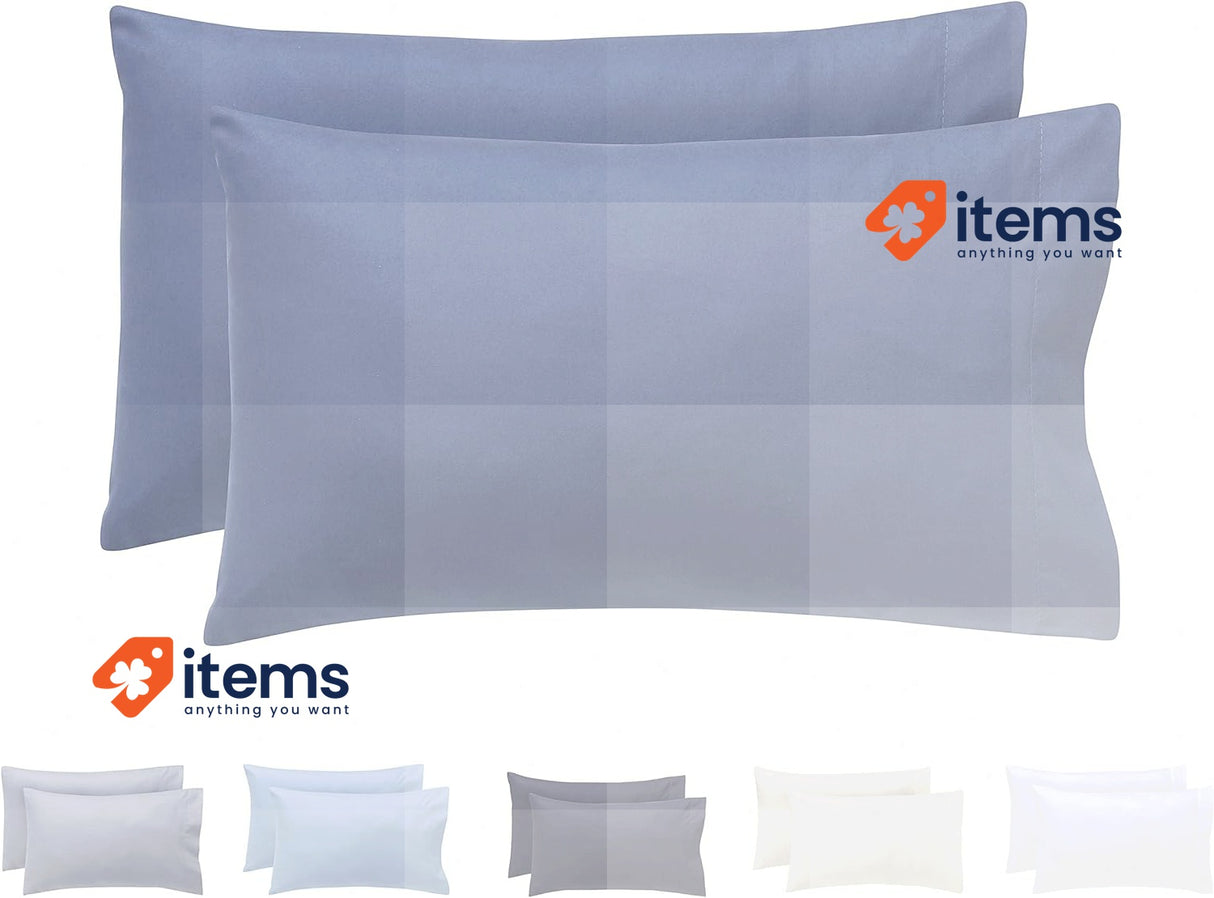 Todocama Thin Quilted Bedspread with Star Pattern for all seasons, Blue Grey