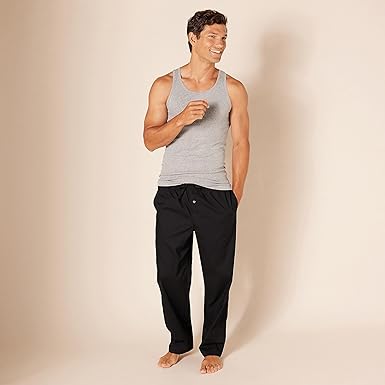 Amazon Essentials Men's Tank Vests, Pack of 6