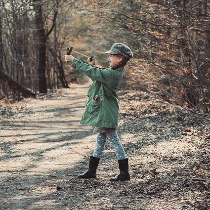 Fatiya Wooden catapult slingshot Brown