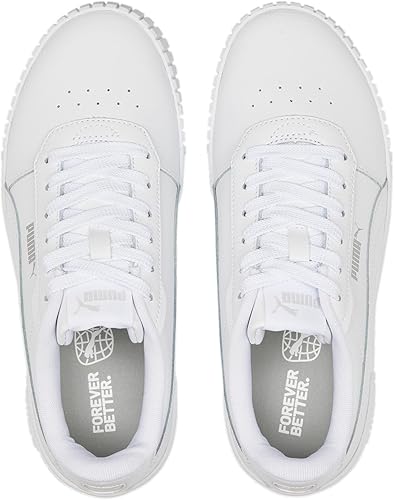 PUMA Women's Carina 2.0 Sneaker Puma White 38.5 EU