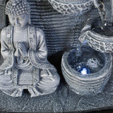 Indoor Fountain Feng Shui Wisdom Grey