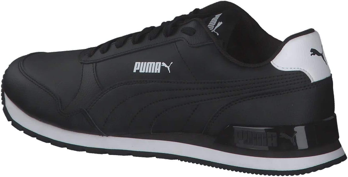 PUMA Unisex's St Runner V2 Full L Sneaker Puma Black Puma White 8.5 UK