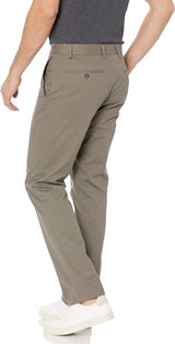 Amazon Essentials Men's Slim-Fit Wrinkle-Resistant Chino Trouser Taupe 33W/32L