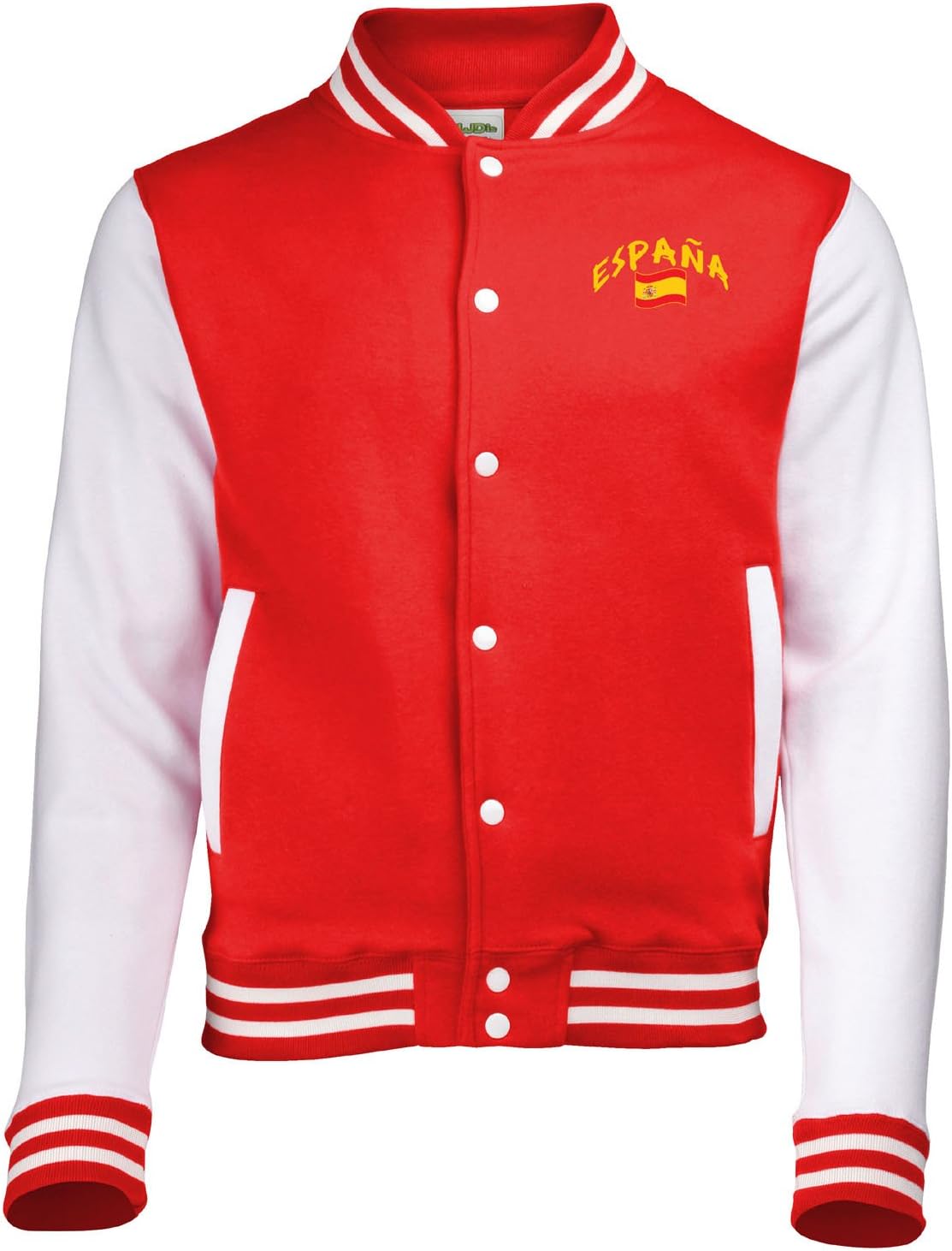 Supportershop Boy's Spain Jacket 7-8 Years Red