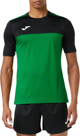 Joma Men's Winner Equip T-shirts Round Neck M/C Green / Black