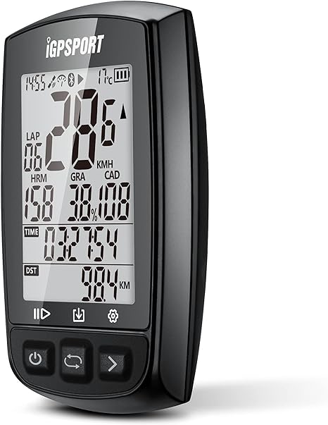 iGPSPORT Bicycle Computer GPS ANT+ Function iGS50E Speedometer Black