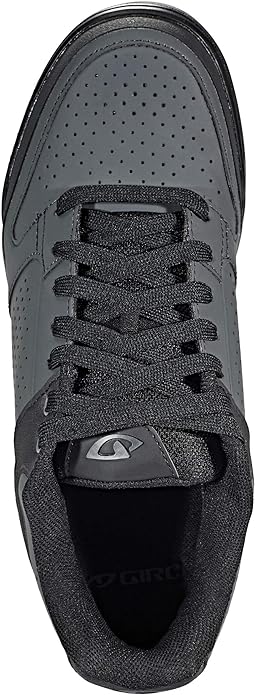 Giro Riddance Men Mid Mountain Biking Leather Shoes Dark Shadow Black Large