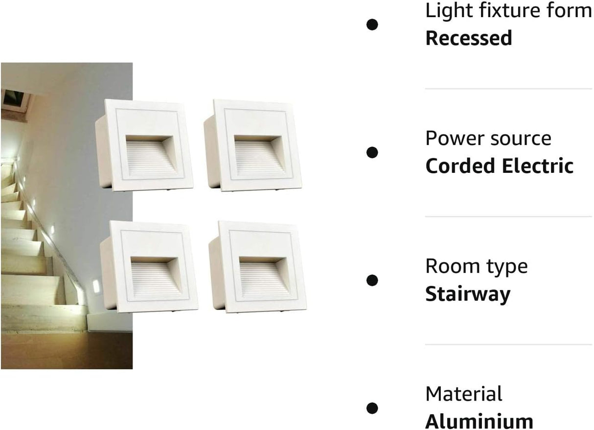 Arotelicht 3W Wall Recessed Stair Lights