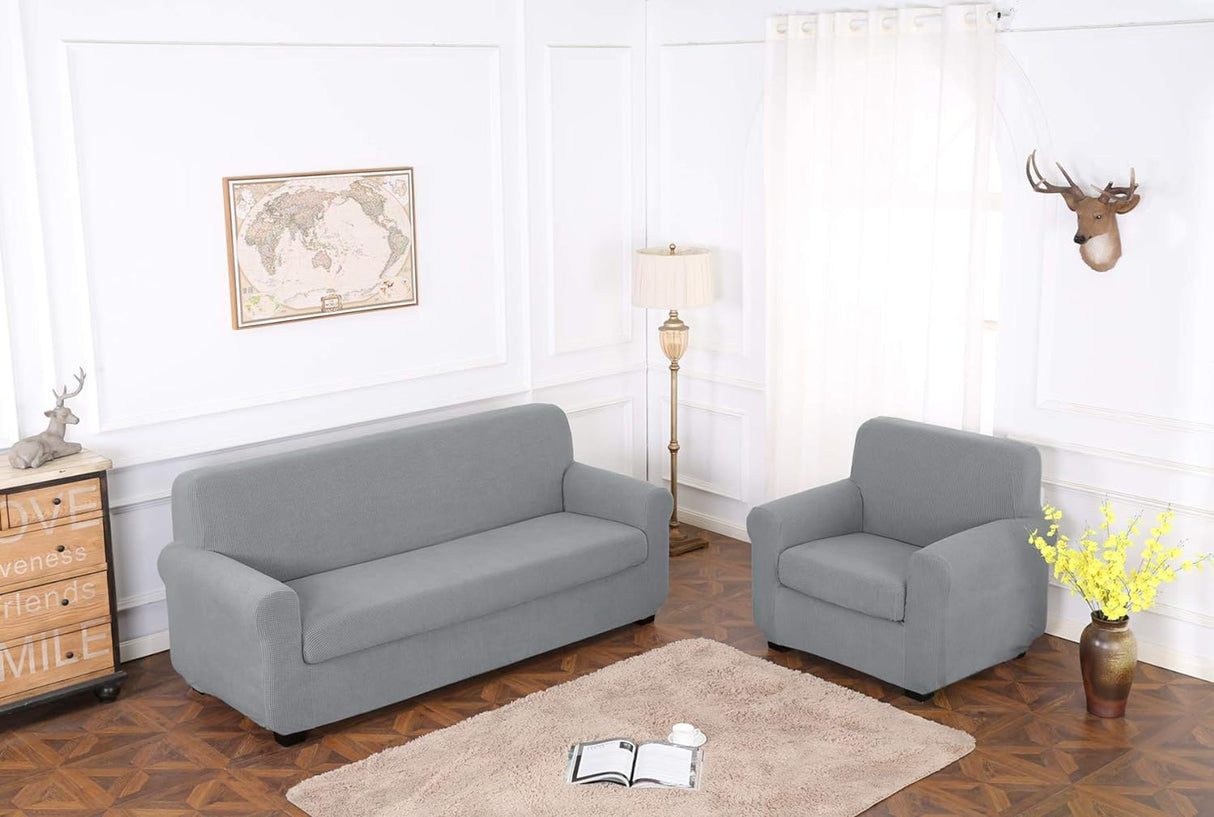 TIANSHU Armchair Slipcovers Gray