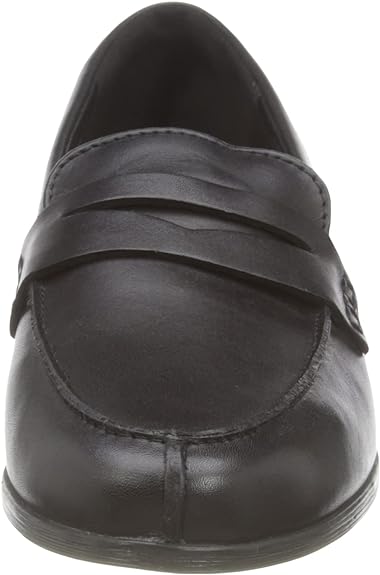 Clarks Hamble Women's Leather Loafer Black Patent Shoes (6.5 UK)