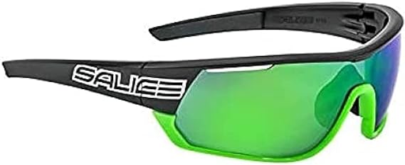 Salice Unisex Adult 016rwx Sunglasses Black-green