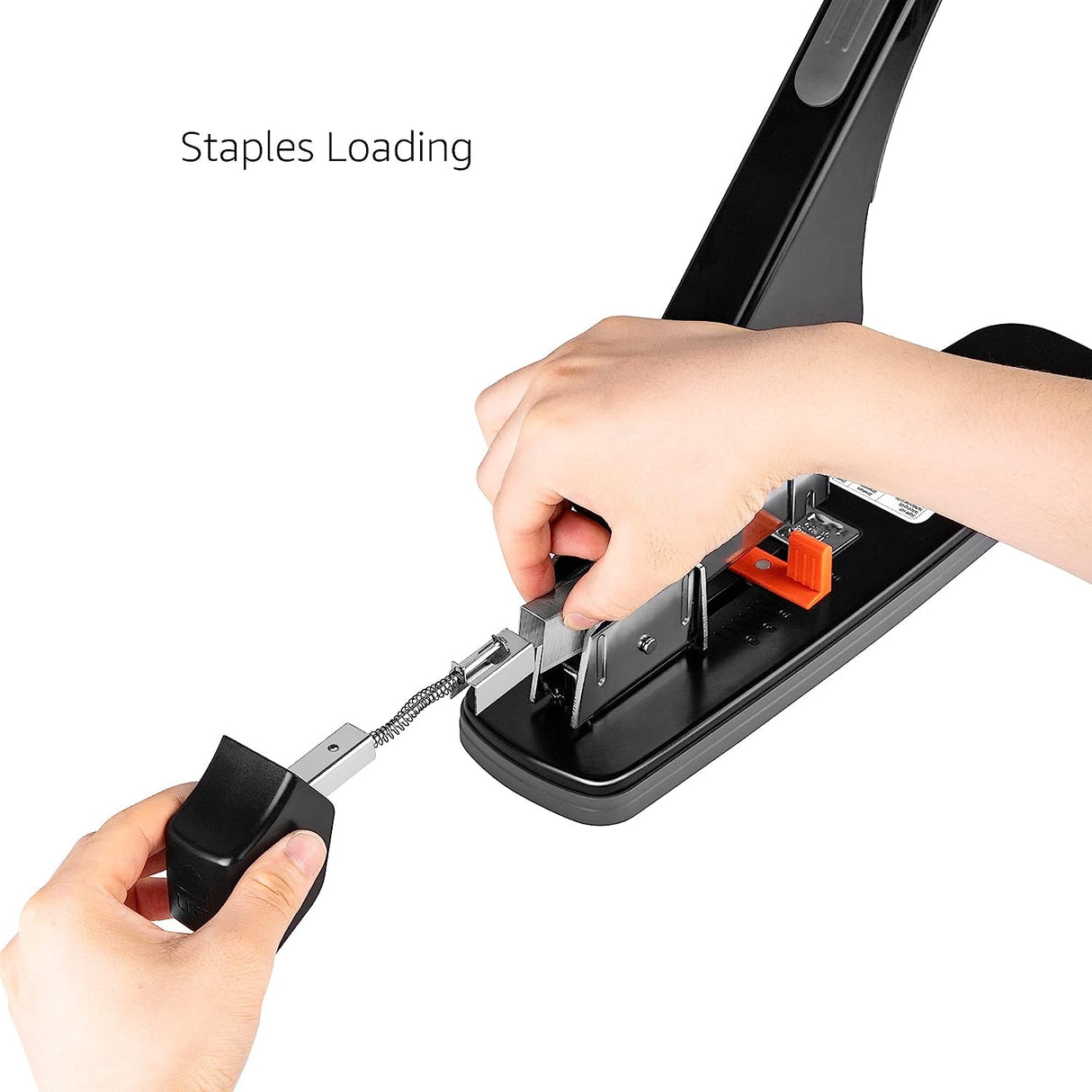 Amazon Basics Stapler 210 Sheets Black
