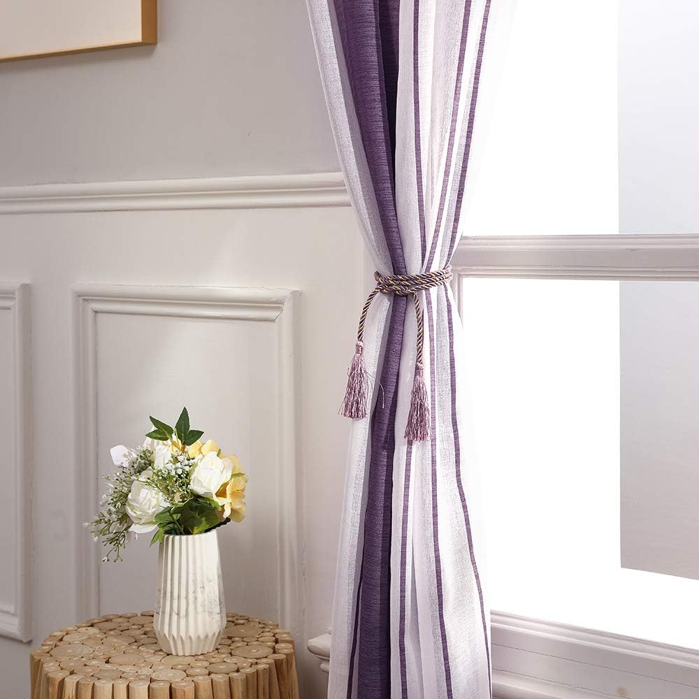 MIULEE 2 Panel Contemporary Decorative Ring Top