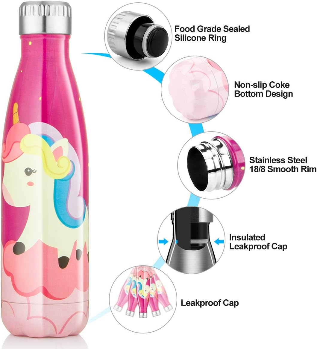 Hutigertech Stainless Steel Water Bottle