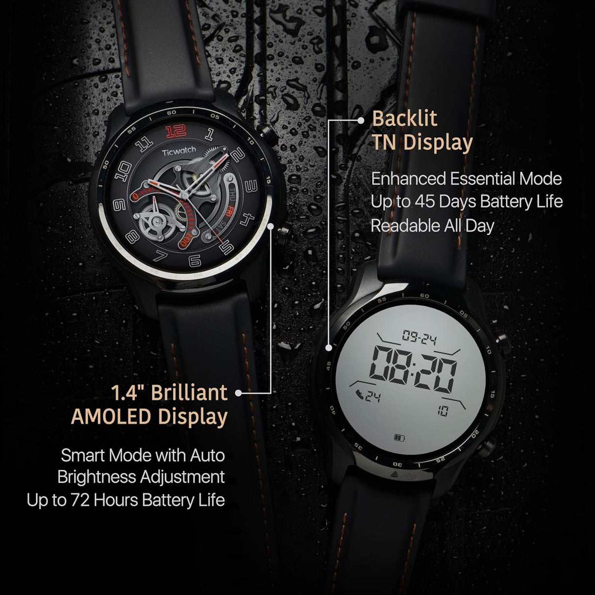 TicWatch Pro 3 Watch Black