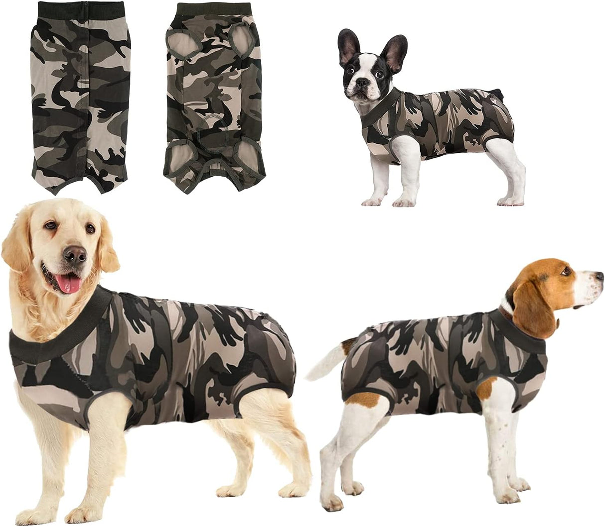oUUoNNo Recovery Suits for Dogs
