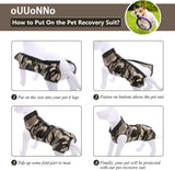 oUUoNNo Recovery Suits for Dogs