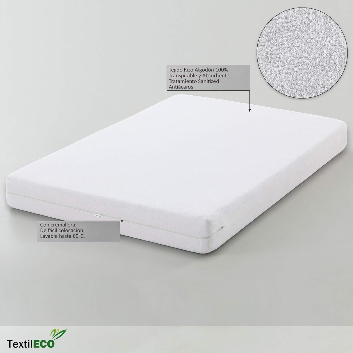 Textileco Mattress Cover 150 cm