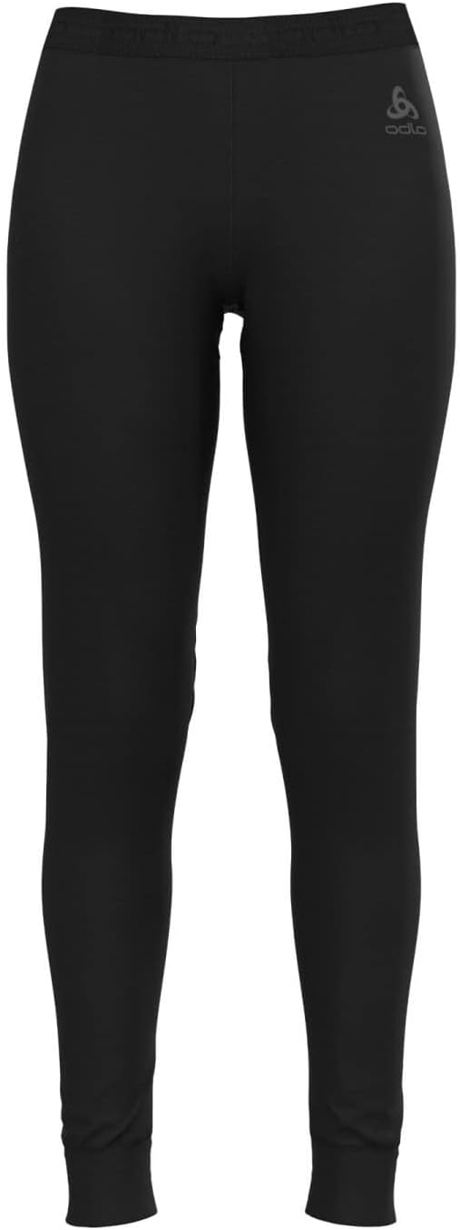 Odlo Women's 100 Percent Merino 110981 Functional Long Pants Black Large