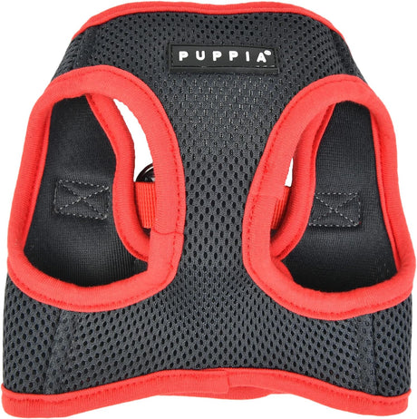 Puppia Soft Vest Dog Harness II Gray