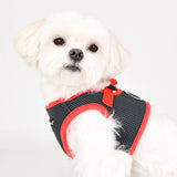 Puppia Soft Vest Dog Harness II Gray