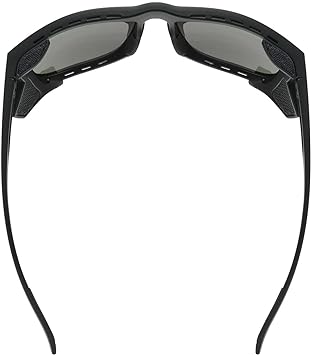 Uvex Sportstyle 312 Sports Sunglasses for Men and Women Black Matt/Silver