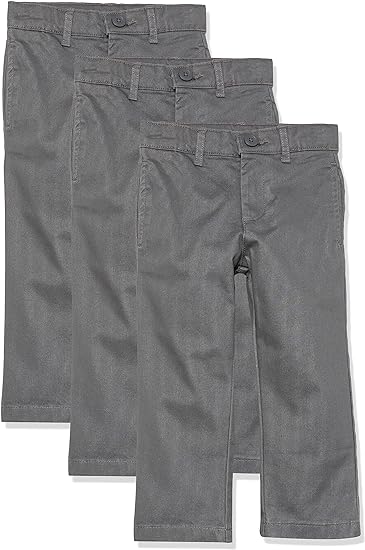 Amazon Essentials Boys and Toddlers Khaki Trousers