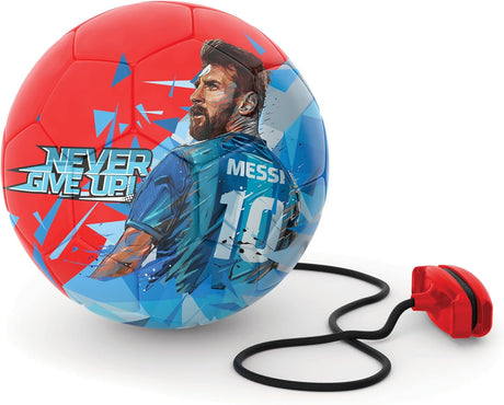 Messi Soft Touch Training Ball Size 2 / Never Give Up Red