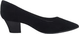 Clarks Women's Teresa Step Pump Pull-On Shoes Black Sde 41.5 EU (7.5 UK)