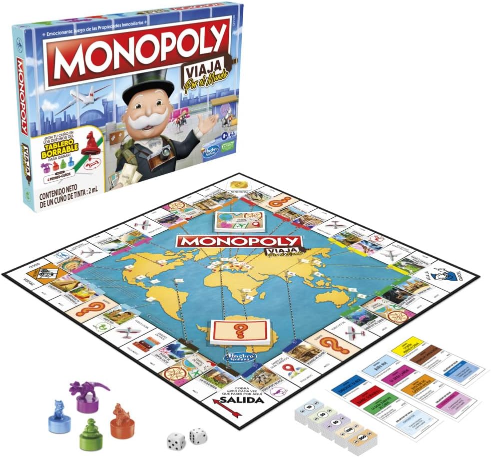 Hasbro JUEGOS Monopoly VIAJAR