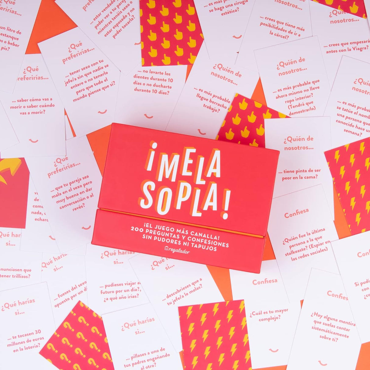 Gifter Funniest Board Game Red