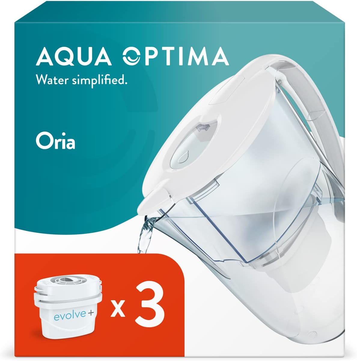 Aqua Optima Oria Water Filter Jug