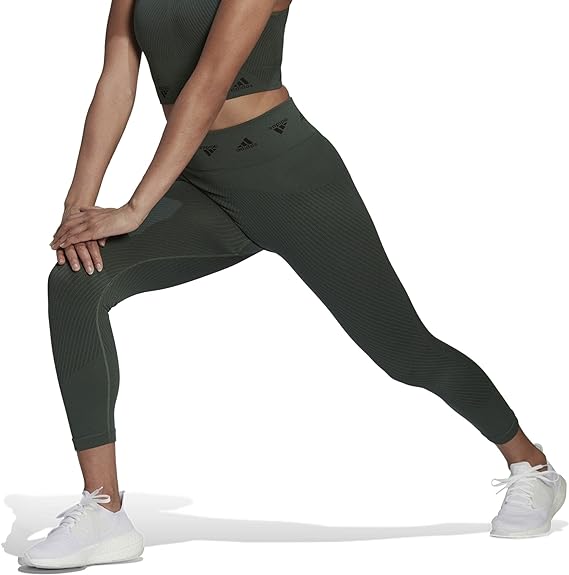 adidas Women's Pull On Sportswear Tights Oxiver/Black