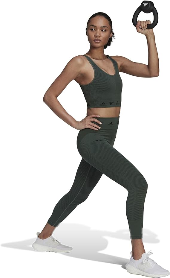 adidas Women's Pull On Sportswear Tights Oxiver/Black