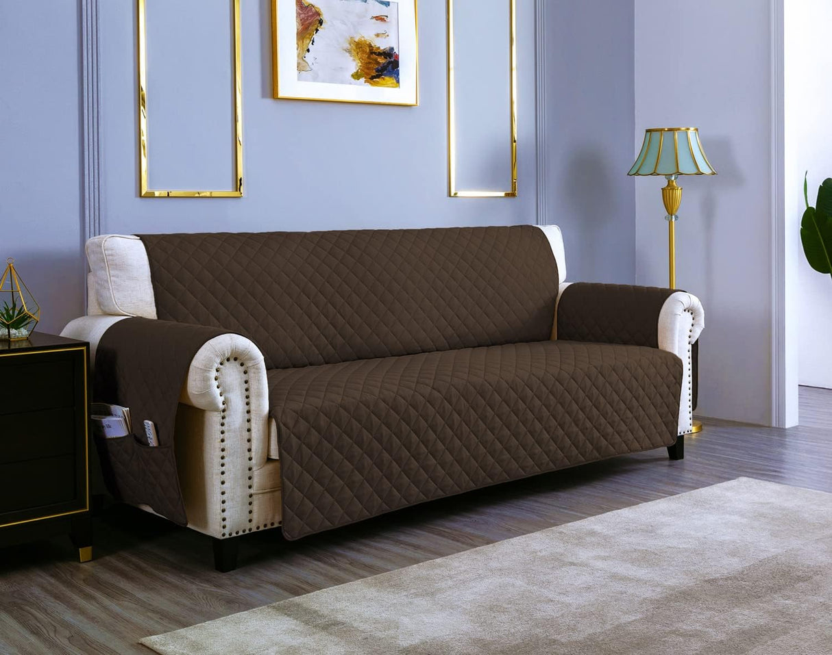 Sofa All Sofas Cover 220 cm Brown