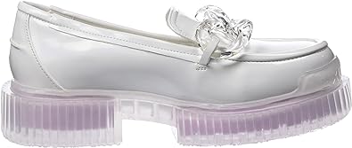 Armani Exchange Women's Loafer Upper Transparent Sole Comfort Fit 3.5 UK