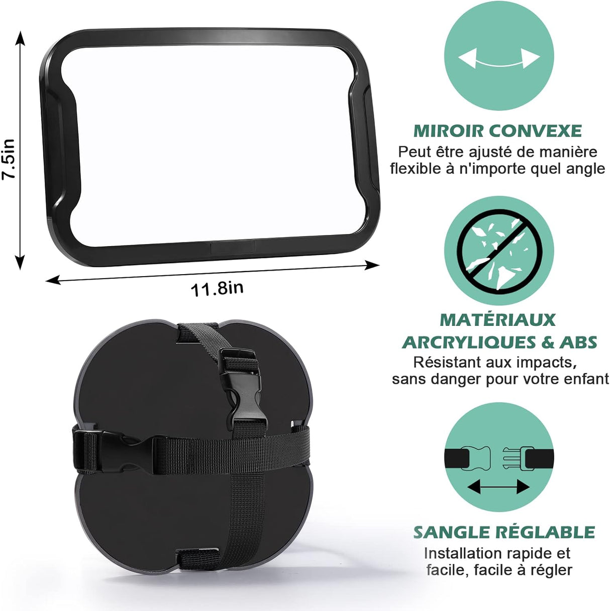Vinabo Baby Car Mirror Baby