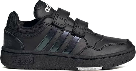 adidas Boy's Hoops Sneaker Regular Fit Leather Black 5 UK