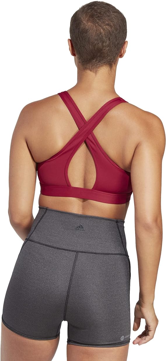 adidas Sujetador Deportivo Marca Modelo PWR CT MS Bra Legacy Burgundy/Black XS