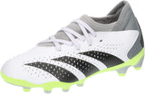 adidas Unisex Accuracy.3 Football Shoes White Core Black Lucid Lemon 4.5 UK
